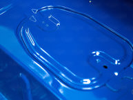 1983 Toyota Land Cruiser BJ46 Medium Blue BJ46-000660 Before Restoration