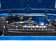 1983 Toyota Land Cruiser BJ46 Medium Blue BJ46-000660 Before Restoration