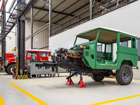 1983 FJ40 361674 Medium Green - Patina - Restoration