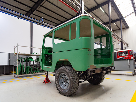 1983 FJ40 361674 Medium Green - Patina - Restoration
