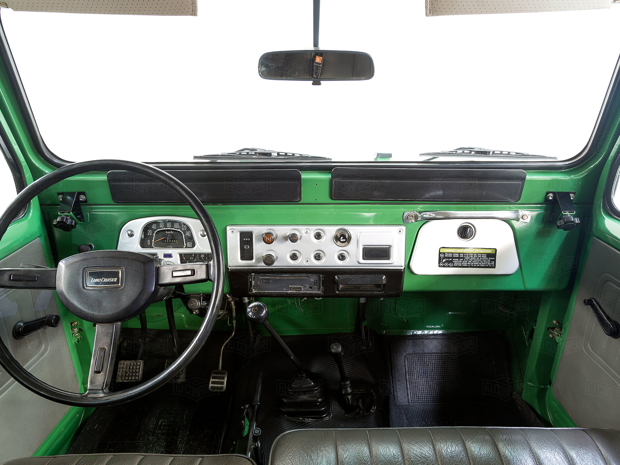 The FJ Company Toyota Land Cruiser 1983 FJ40-361674 Green