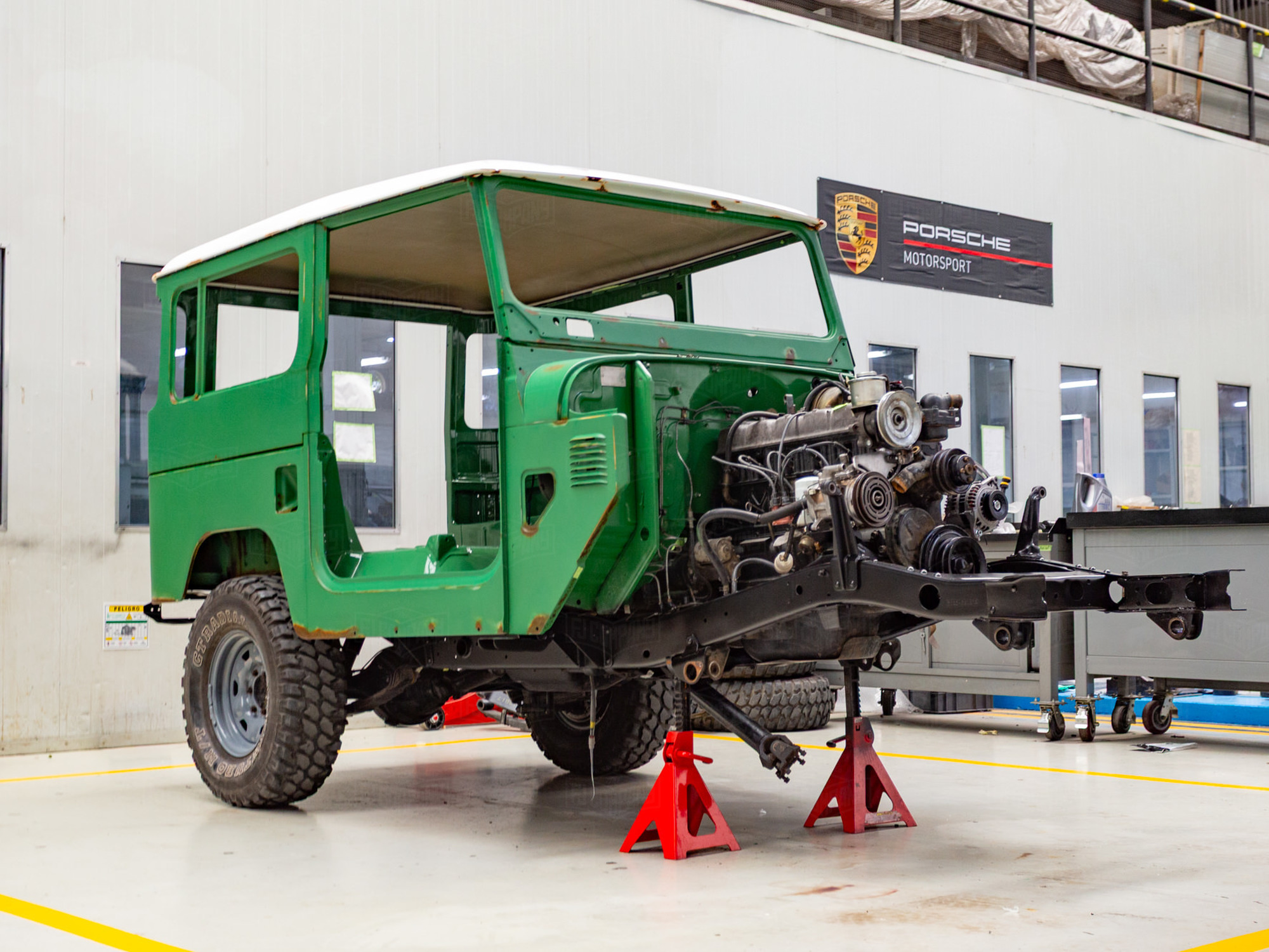 1983 FJ40 361674 Medium Green - Patina - Restoration