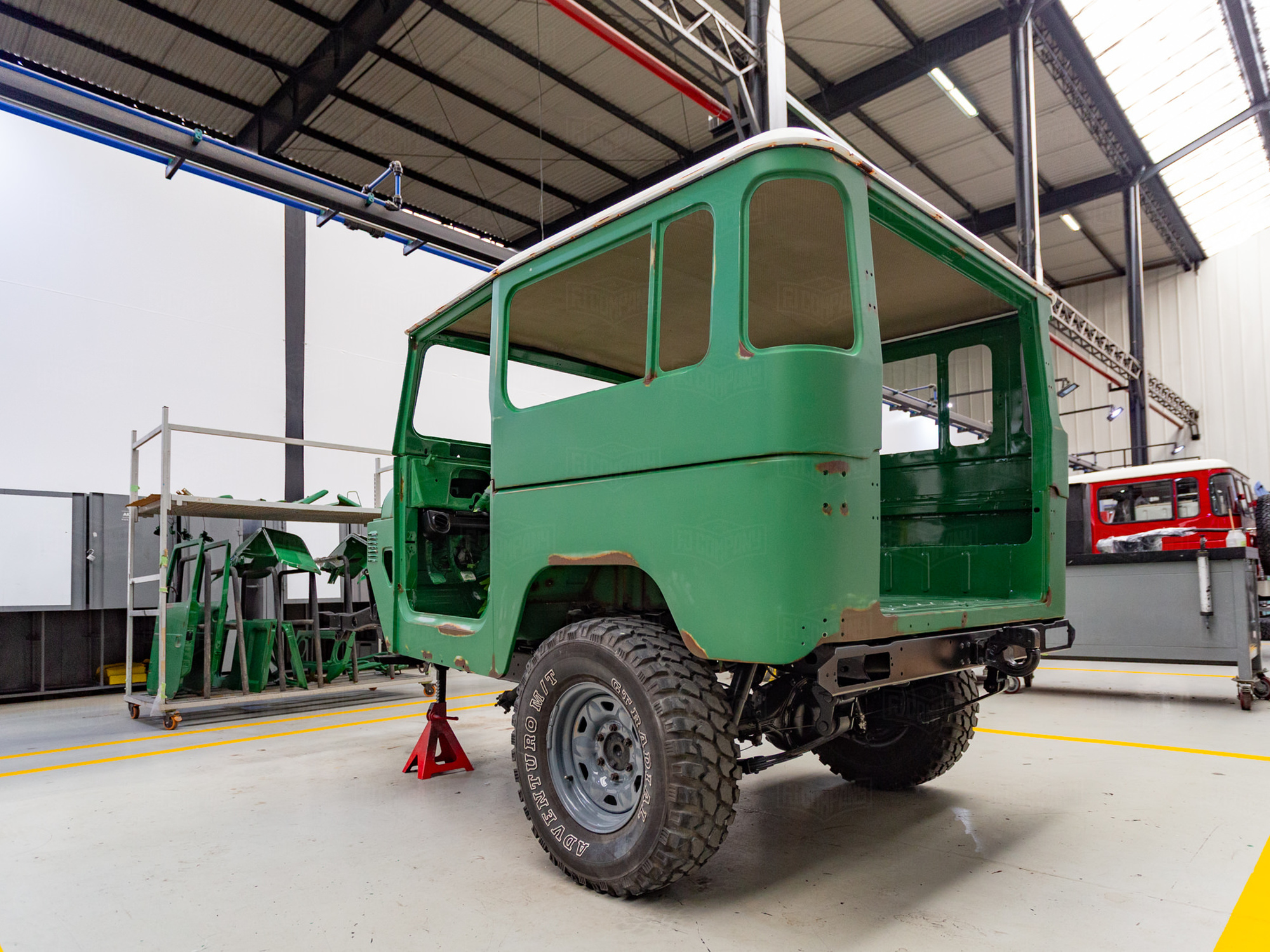 1983 FJ40 361674 Medium Green - Patina - Restoration