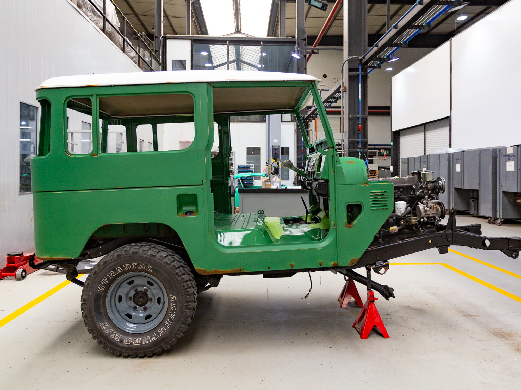 1983 FJ40 361674 Medium Green - Patina - Restoration