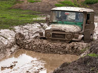 1983 Toyota Land Cruiser FJ40 John Deere Green FJ40-361714