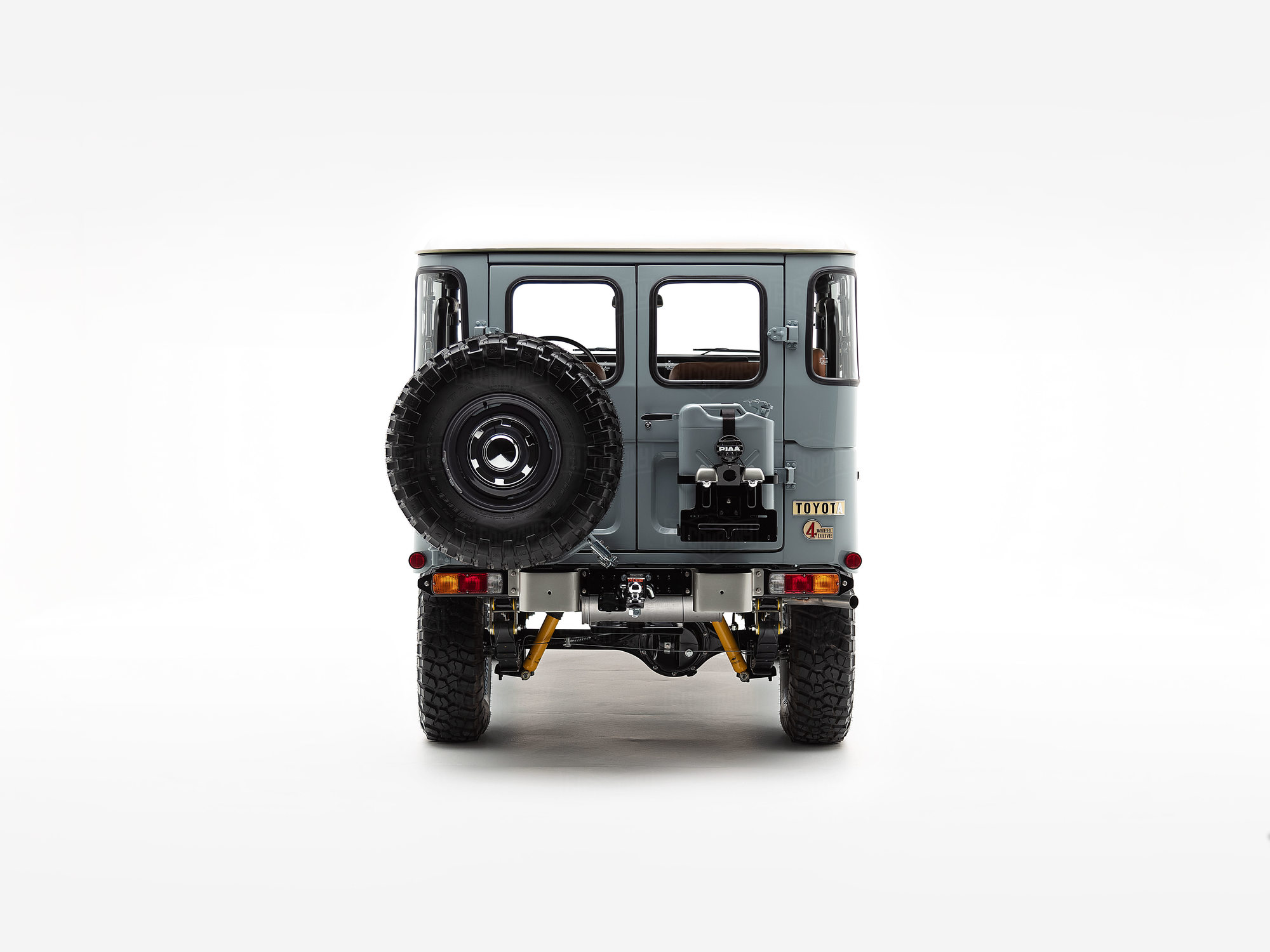 The FJ Company Toyota Land Cruiser 1983 FJ40-359456 Heath Gray