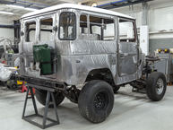 The FJ Company 1983 FJ40-359456 Land Cruiser Heath Gray 