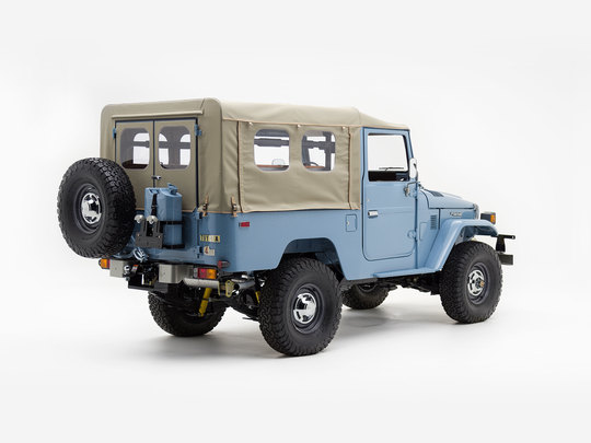 The FJ Company Toyota Land Cruiser 1983 FJ43-112471 Capri Blue