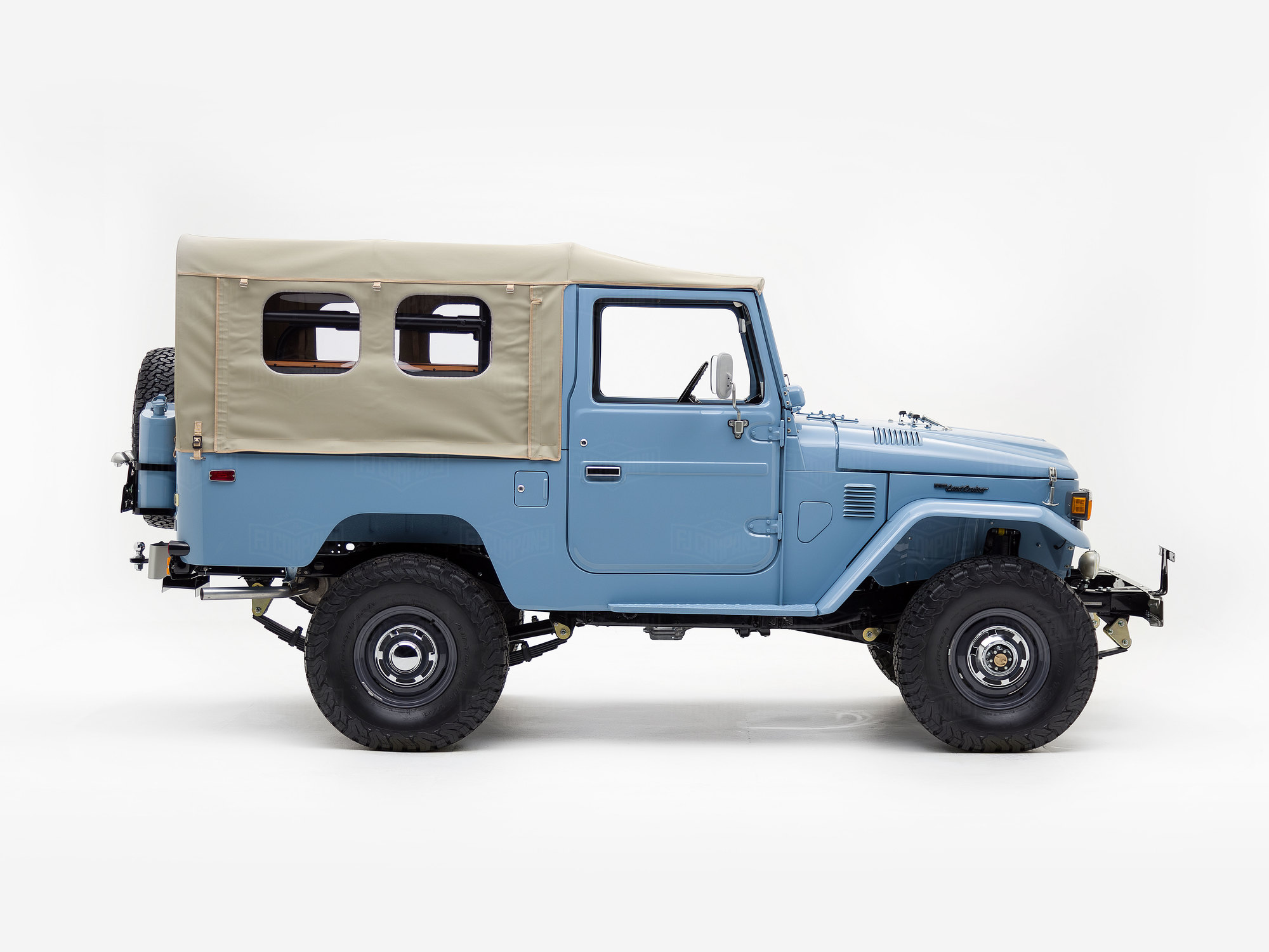 The FJ Company Toyota Land Cruiser 1983 FJ43-112471 Capri Blue