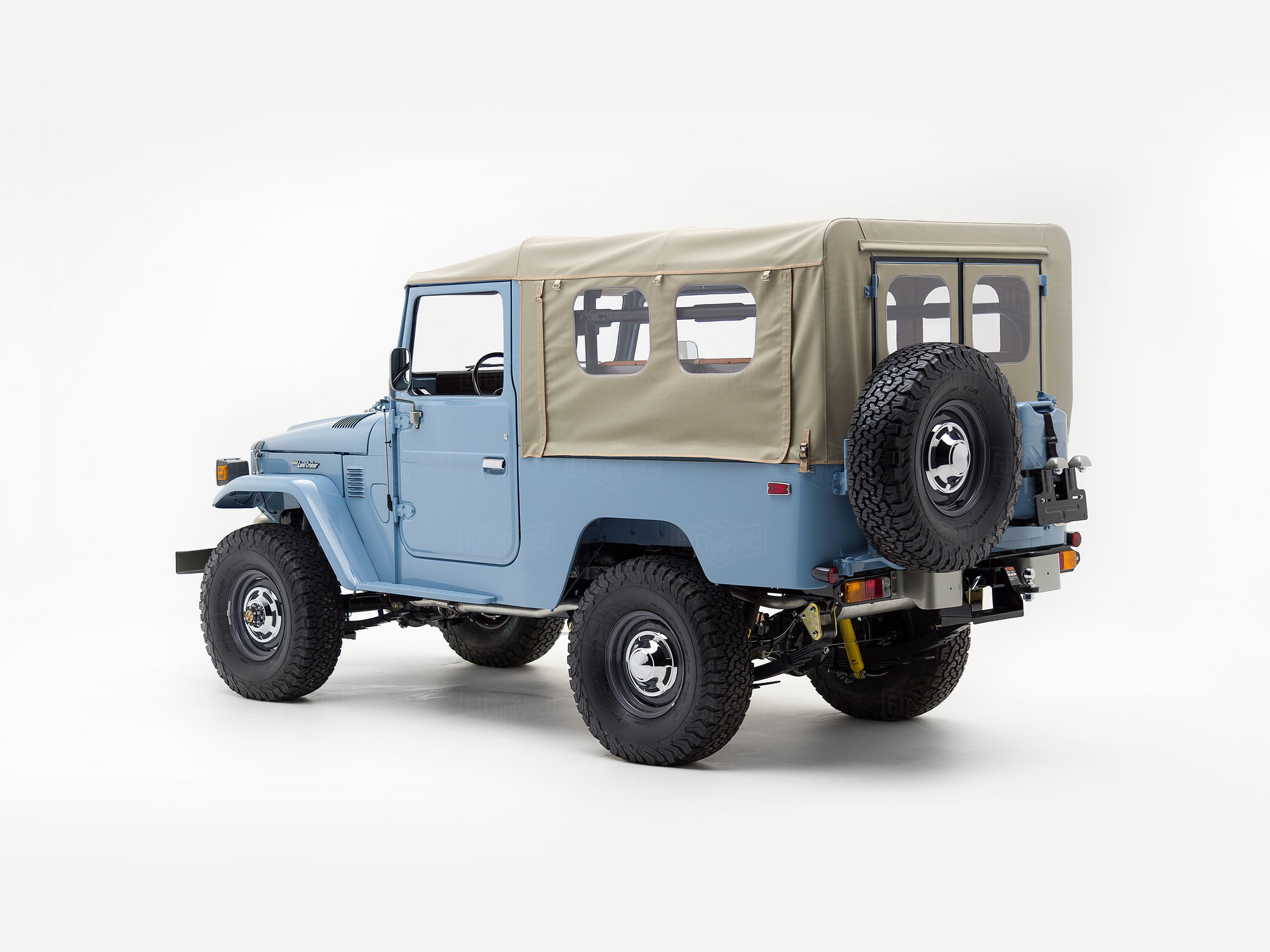 The FJ Company Toyota Land Cruiser 1983 FJ43-112471 Capri Blue