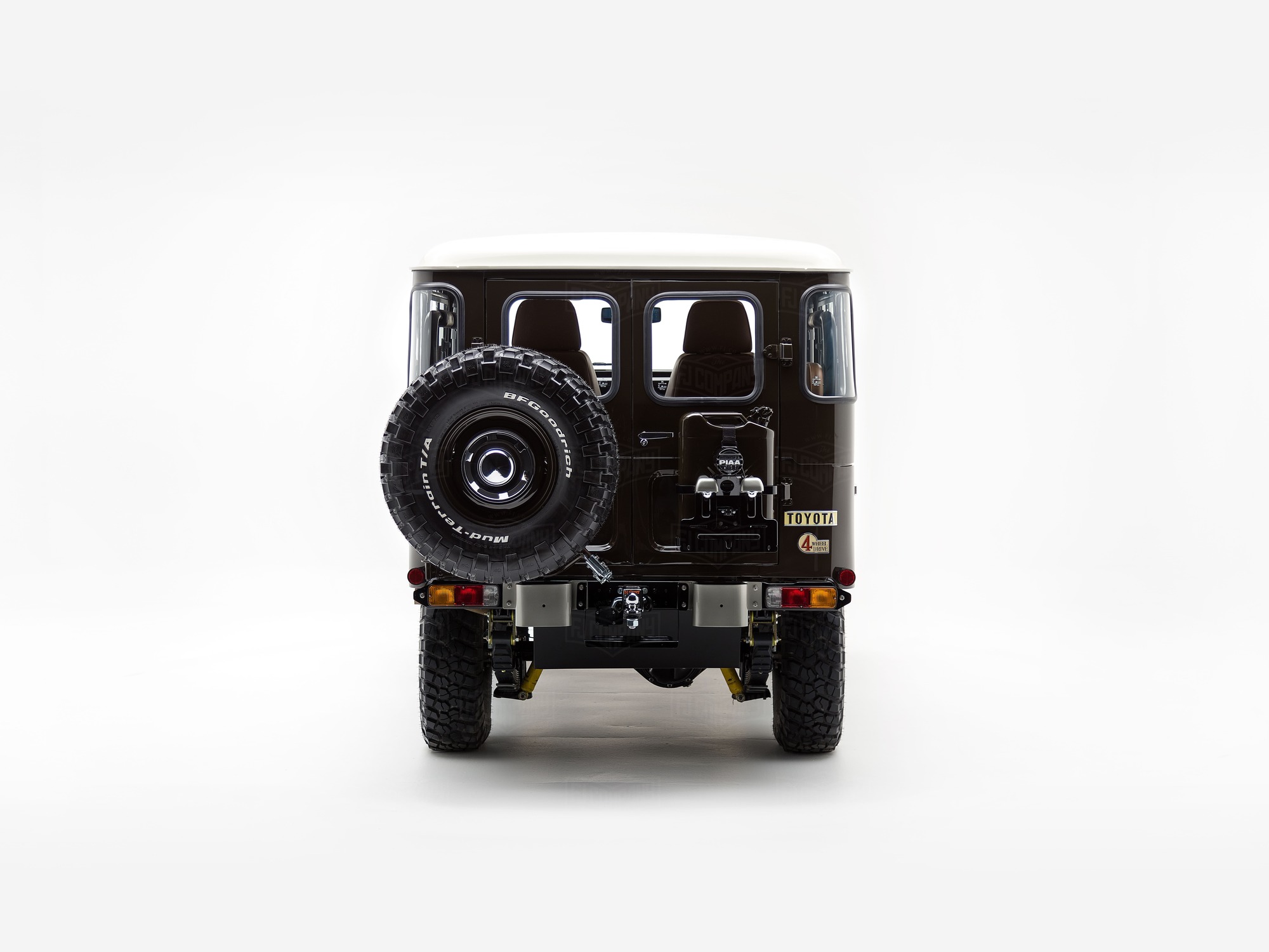 The FJ Company Toyota Land Cruiser 1983 FJ43-110887 Buffalo Brown