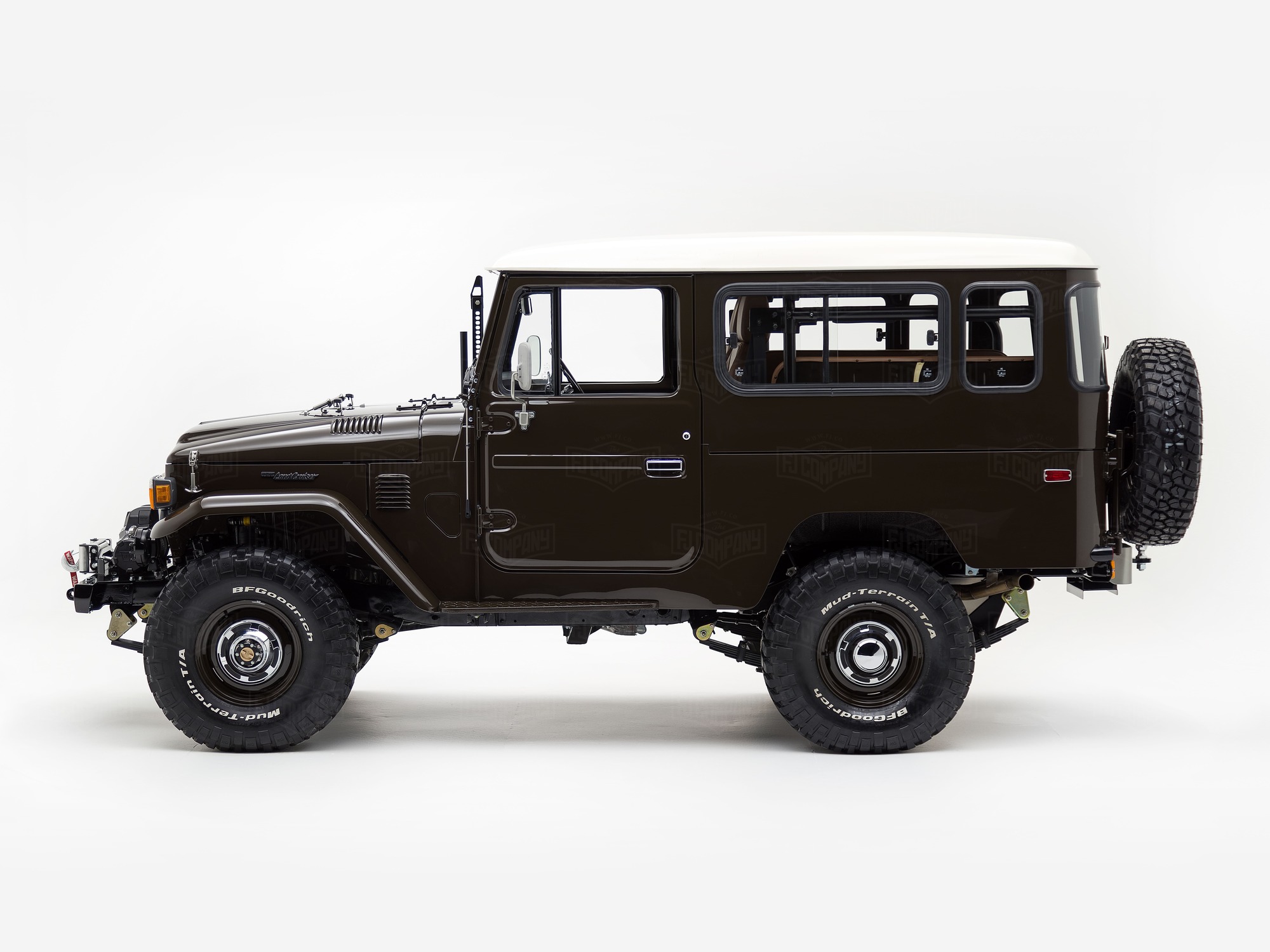 The FJ Company Toyota Land Cruiser 1983 FJ43-110887 Buffalo Brown