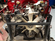 1983 FJ43 110860 Freeborn Red