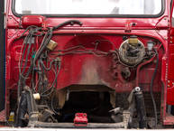 1983 FJ43 110860 Freeborn Red