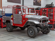 1984 Toyota Land Cruiser FJ43 112467 Freeborn Red