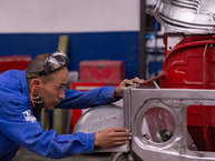 1984 Toyota Land Cruiser FJ43 112467 Freeborn Red