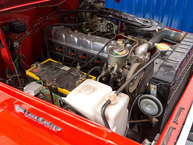 1984 Toyota Land Cruiser Freeborn Red FJ43113295 Before