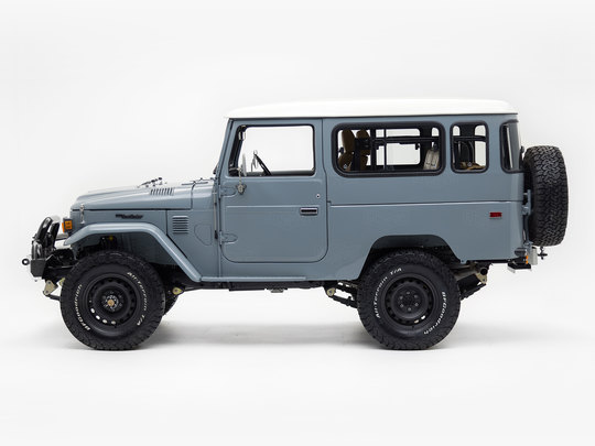 The FJ Company Toyota Land Cruiser 1984 FJ43-113565 Heath Gray