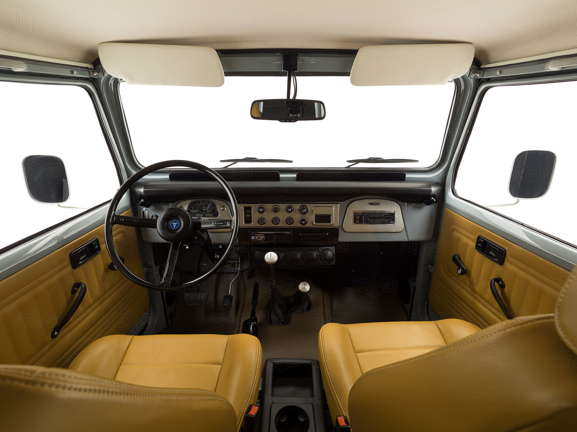 The FJ Company Toyota Land Cruiser 1984 FJ43-113565 Heath Gray