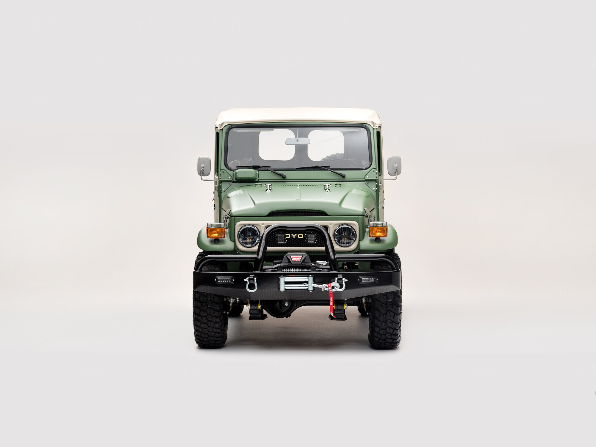 1984 Toyota Land Cruiser FJ43 Freeborn Red FJ43 112467