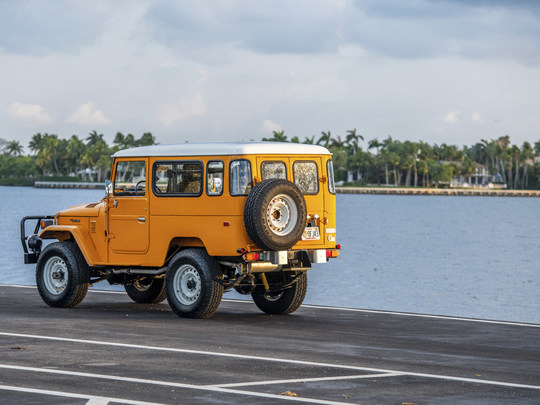 The FJ Company - 1984 FJ43 113296 Pollux Orange - Outdoors