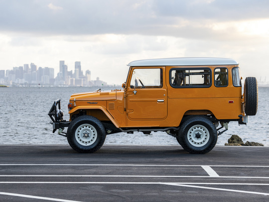 The FJ Company - 1984 FJ43 113296 Pollux Orange - Outdoors