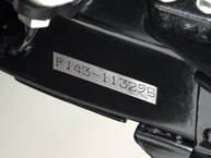 1984 Toyota Land Cruiser FJ43 113295 Venetian Blue