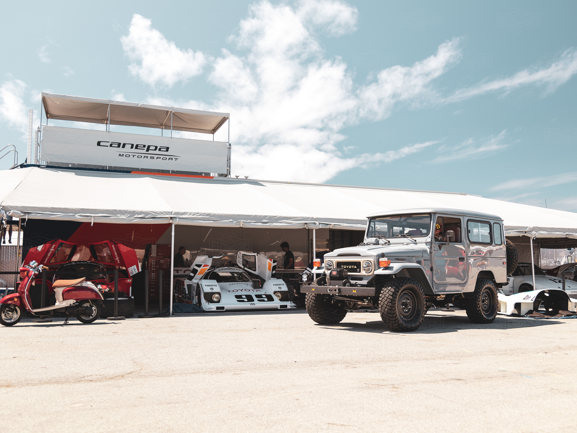 The FJ Company Toyota Land Cruiser G43S Cement