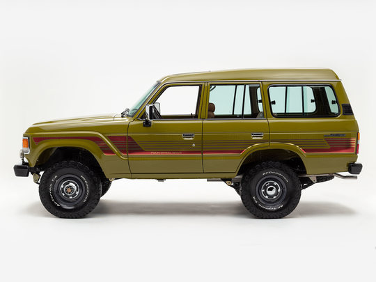 The FJ Company Toyota Land Cruiser 1986 FJ62-048089 Olive 