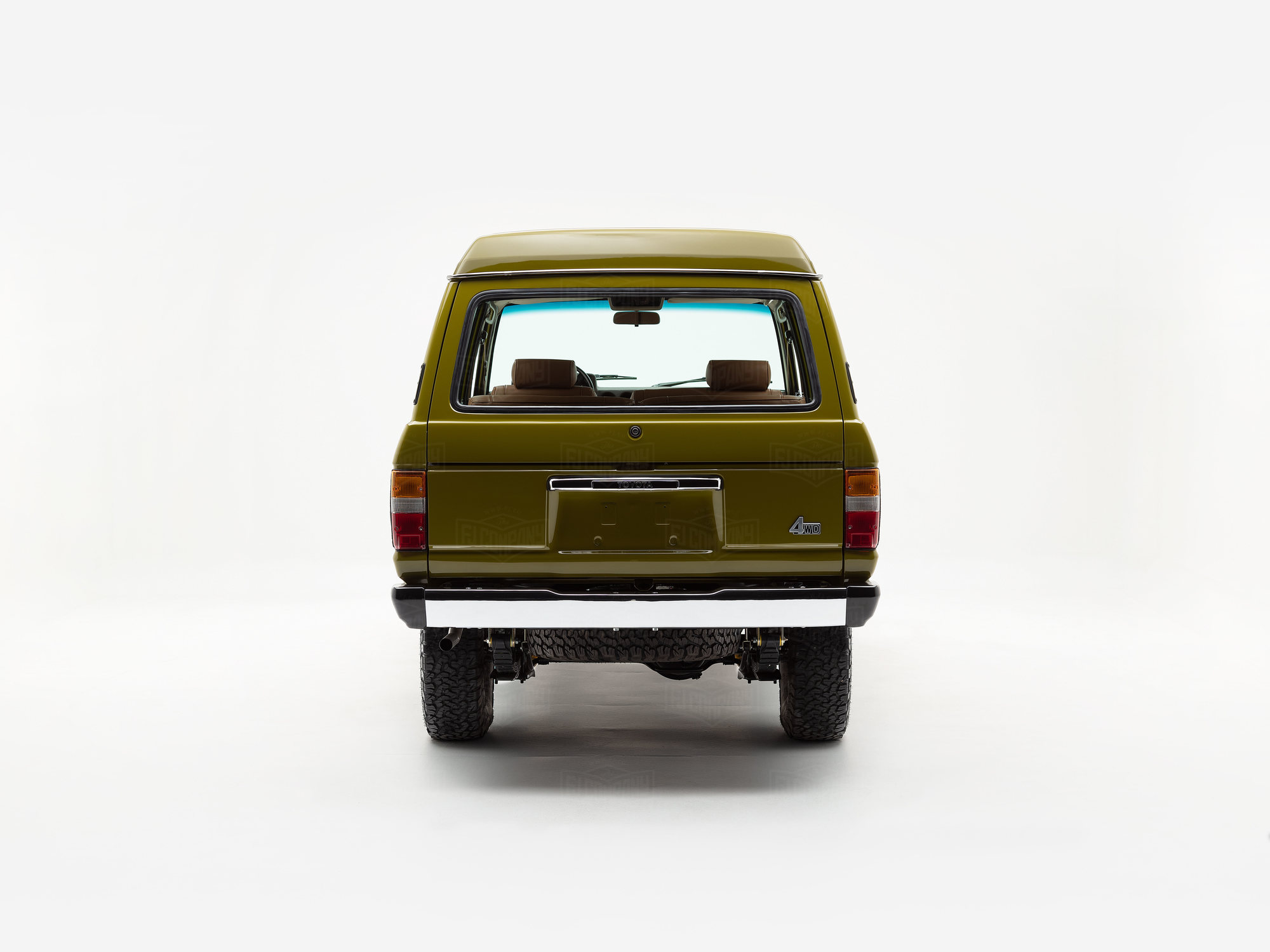 The FJ Company Toyota Land Cruiser 1986 FJ62-048089 Olive 