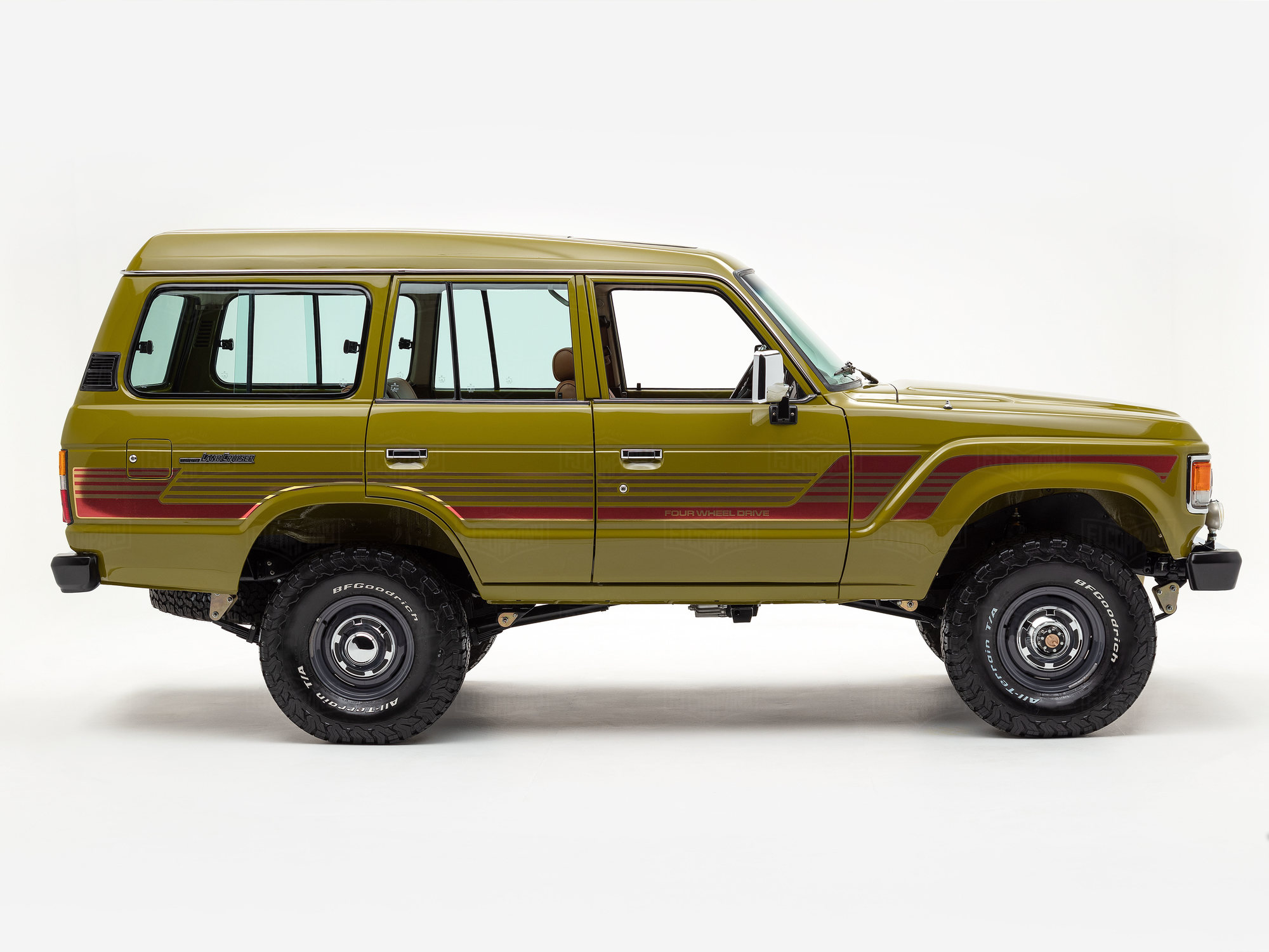 The FJ Company Toyota Land Cruiser 1986 FJ62-048089 Olive 