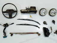 1986 Toyota Land Cruiser Red FJ62 048089