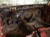 1986 Toyota Land Cruiser Red FJ62 048089