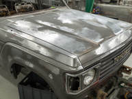 The FJ Company 1986 Toyota Land Cruiser FJ62 Red FJ62-048089