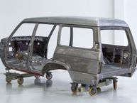 The FJ Company 1986 Toyota Land Cruiser FJ62 Red FJ62-048089