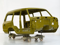 The FJ Company 1986 Toyota Land Cruiser FJ62 Red FJ62-048089