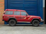 1986 Toyota Land Cruiser FJ62 Red FJ62-048089