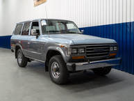 1988 Toyota Land Cruiser FJ62 Blue Gray FJ62 G8J0088791