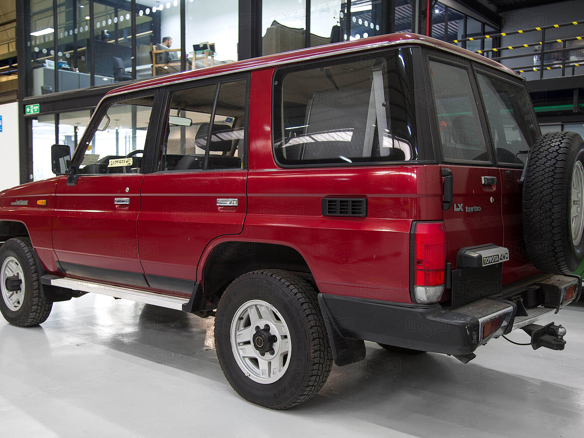 1990 Fj76 Medium Red Pearl Jt1v0lj7708000216