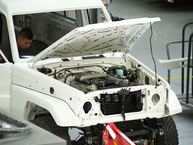 The FJ Company Toyota Land Cruiser 1992 FJ45HZJ75-0008063 White