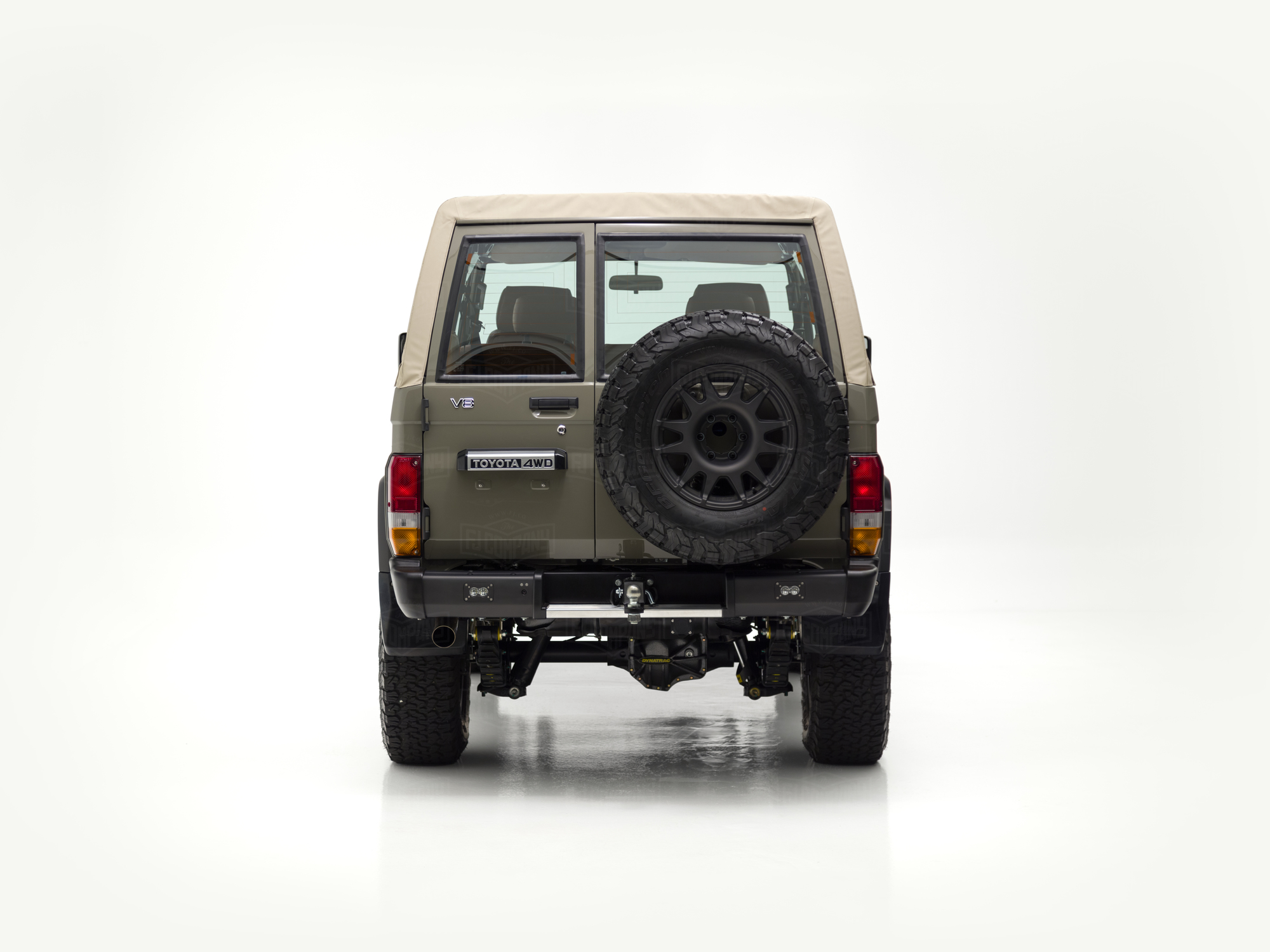 The FJ Company - 1994 LT79 V8 Automatic FZJ73 0003334 Emerald Green - Studio