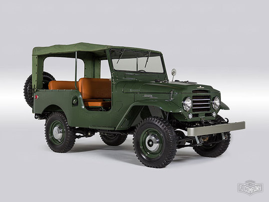 1960 Toyota Land Cruiser FJ25 21422 Army Green
