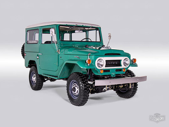 1968 FJ40 63668 Deep Green