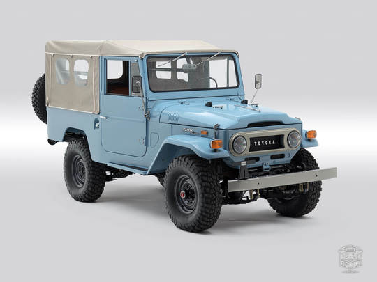 1970 Toyota Land Cruiser FJ43 Capri Blue FJ43 20365