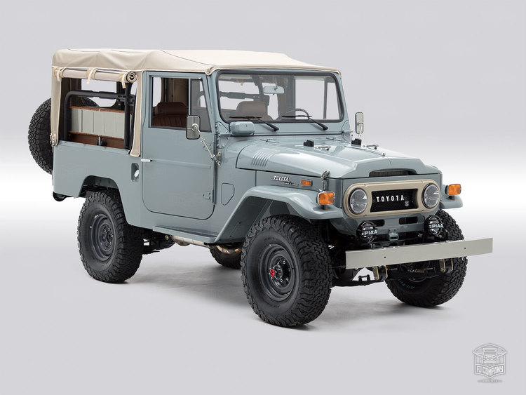 1971 Toyota Land Cruiser FJ43 Freeborn Red FJ43 22523