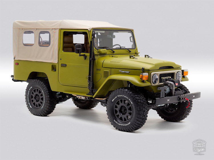 Toyota Land Cruiser 1971 FJ43-22212 Red ADF-874