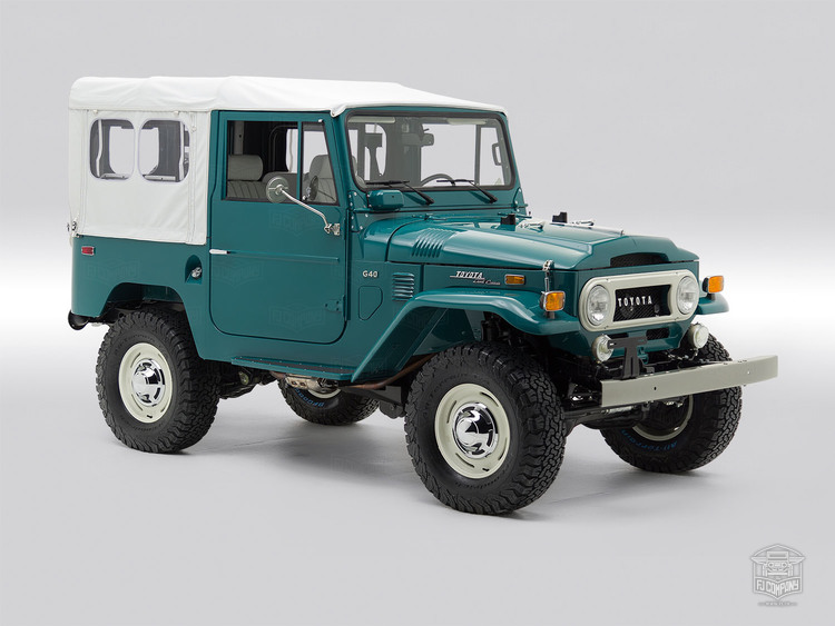 Toyota Land Cruiser 1972 FJ40-124263 Rustic Green