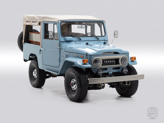1973 Toyota Land Cruiser FJ43 Capri Blue FJ43 325992