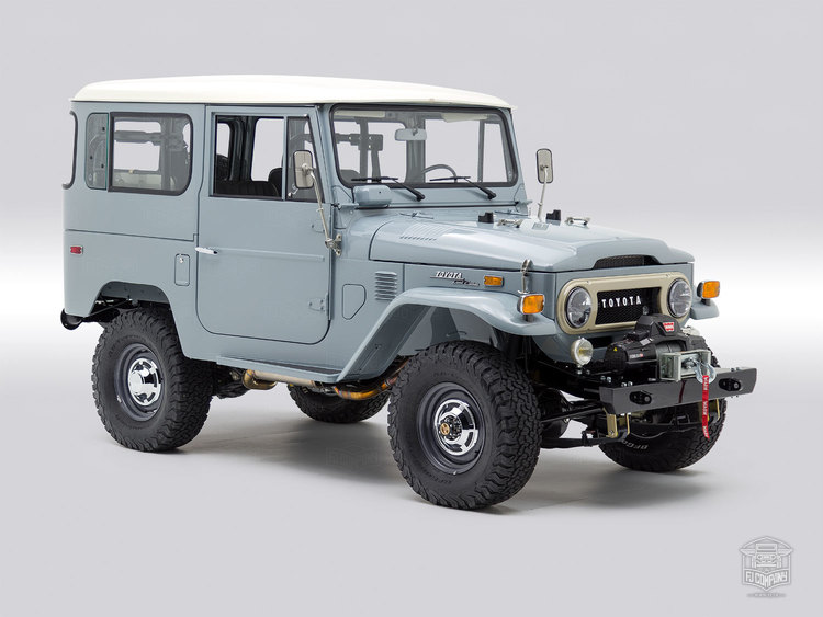 1974 Toyota Land Cruiser FJ40 Blue Ivory FJ40 151766
