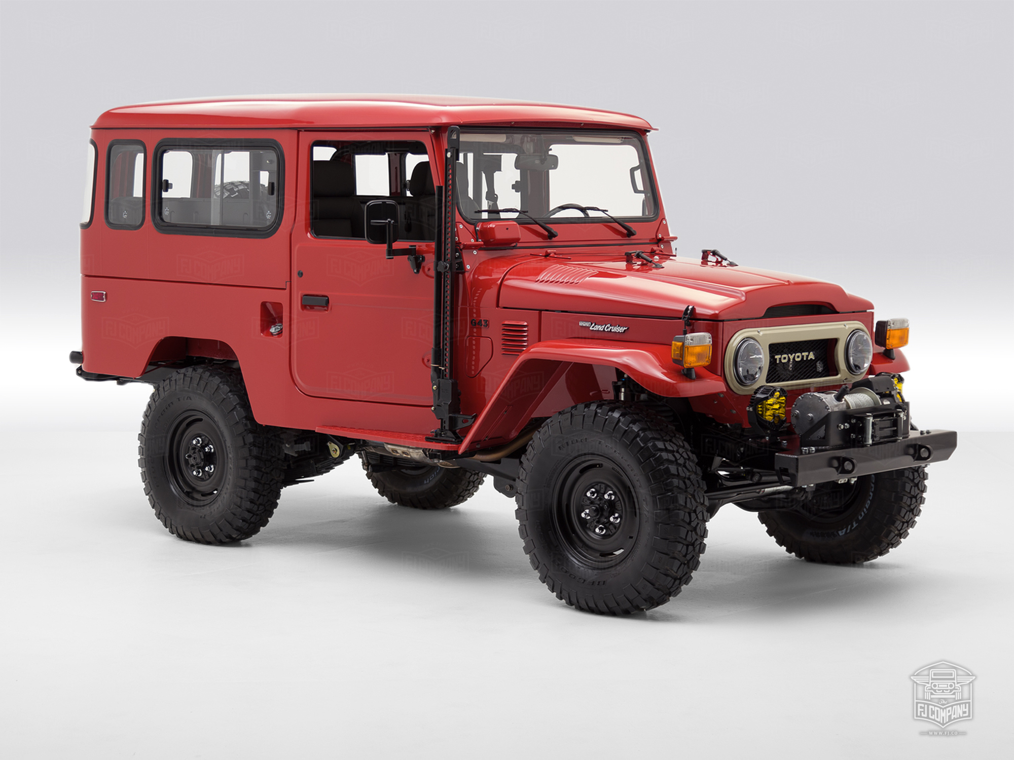 1976 FJ43 Freeborn Red FJ4342370